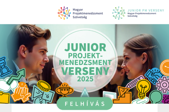 Junior Projektmenedzsment Verseny 2025 – Indul a jelentkezés!