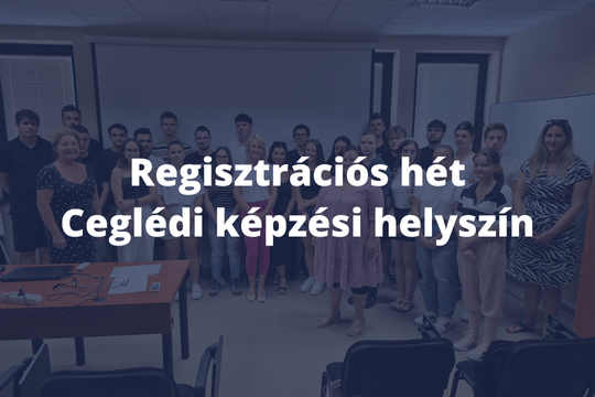 Elindult a regisztrációs hét a Keleti Károly Gazdasági Kar Salgótarjáni Képzési Központ és Kutatóhelyen