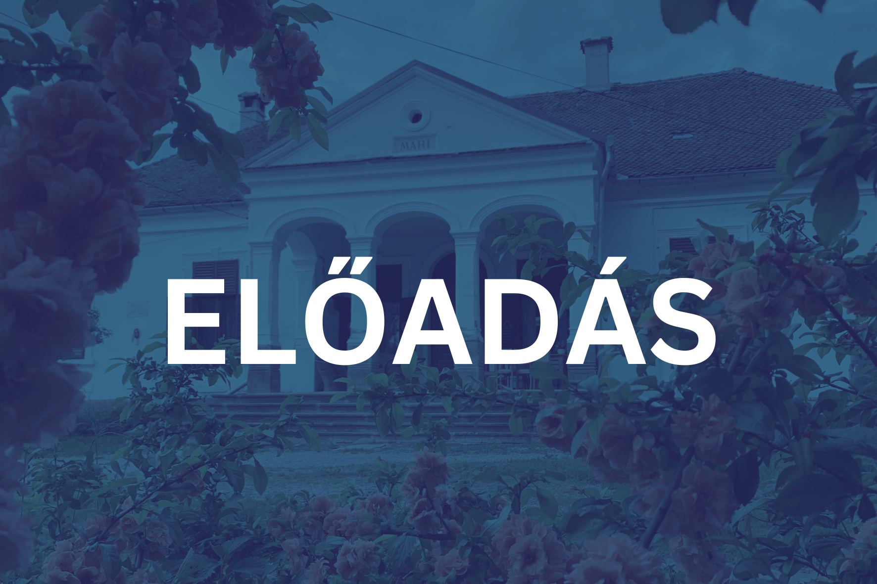 Meghívó a Kulturális örökségmenedzsment a mesterséges intelligencia korában: a Benedek Elek Emlékház működtetése című előadásra