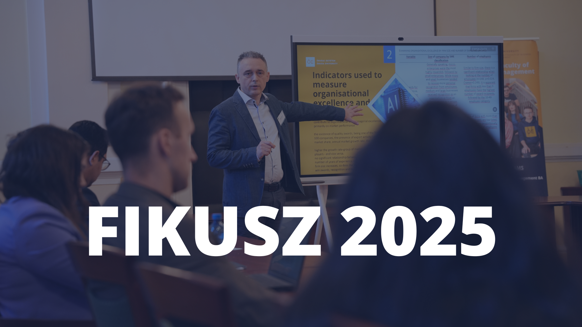 Sikeresen lezajlott a 20. Fiatal Kutatók Szimpóziuma – FIKUSZ 2025