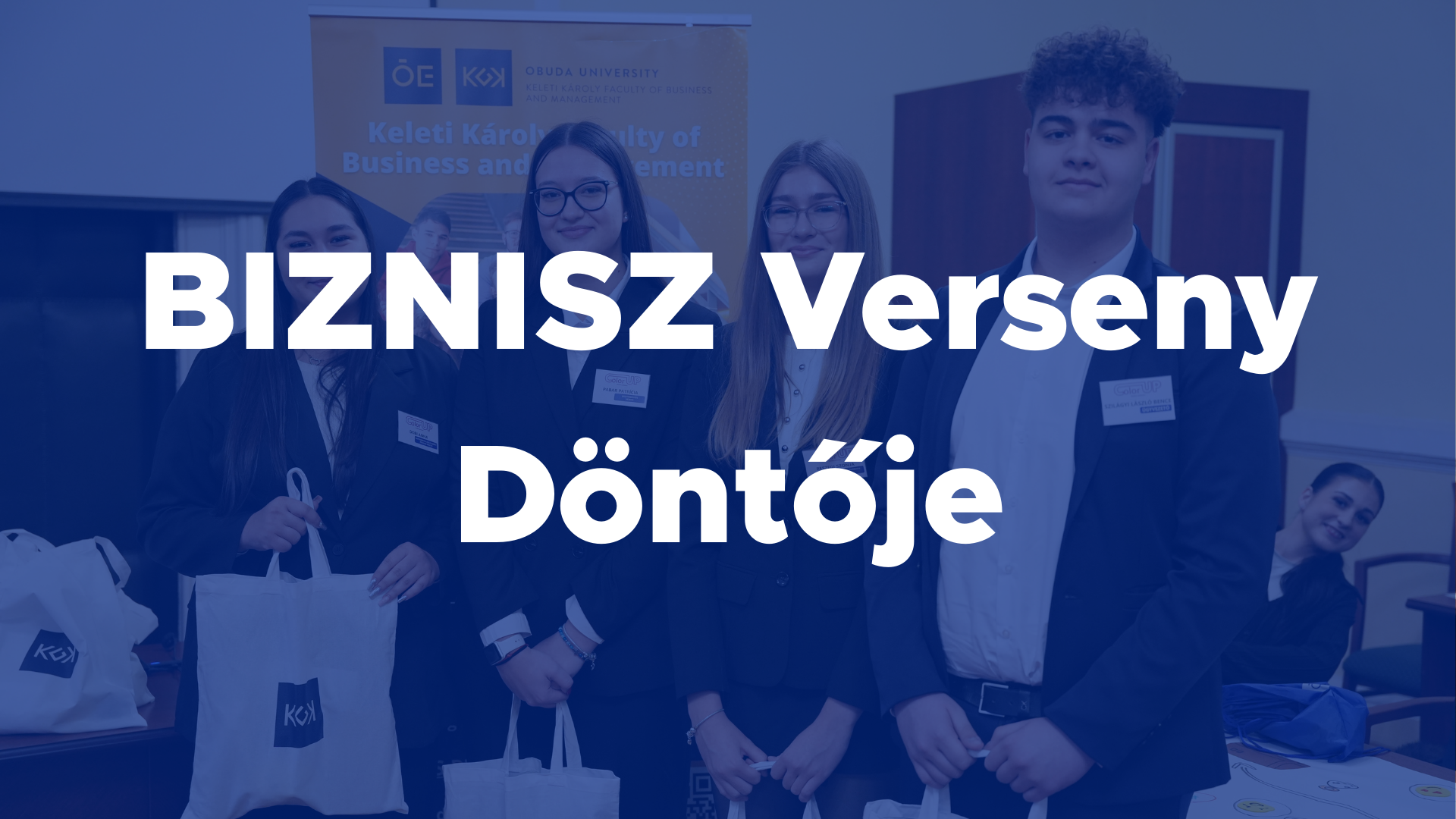 Sikeresen lezajlott a BIZNISZ – Kreatív Vállalkozói Kihívás élő döntője