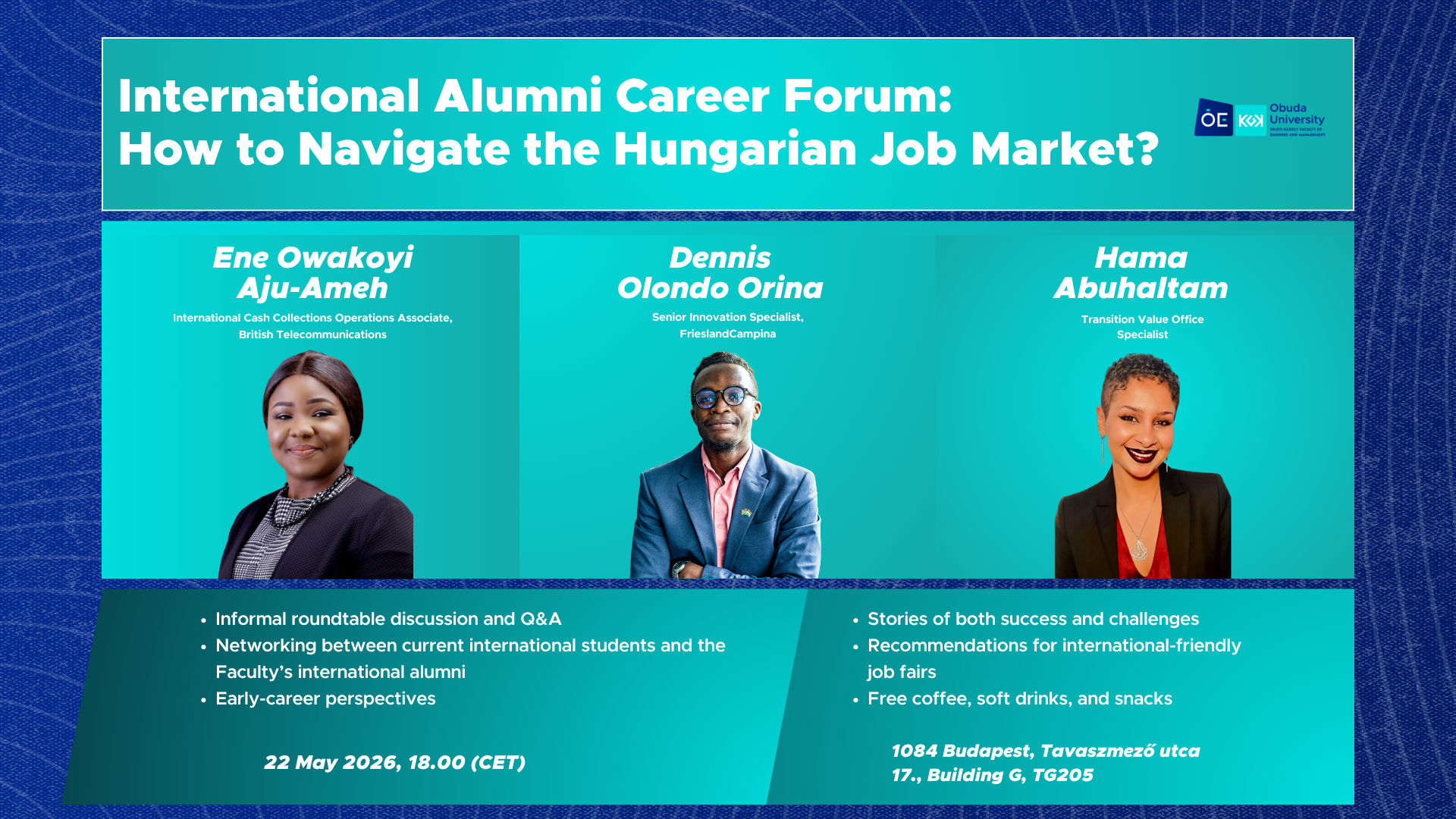 International Alumni Career Forum: How to Navigate the Hungarian Job Market?